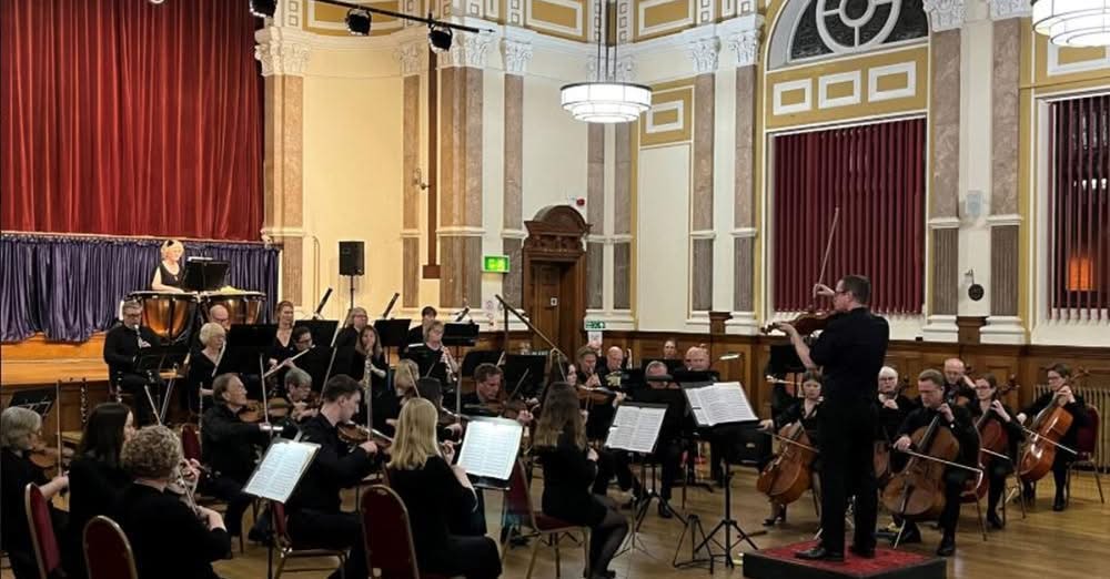 Eastbourne Concert Orchestra in motion
